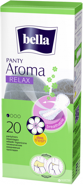 Щоденні гігієнічні прокладки Bella Panty Aroma Relax 20 шт.