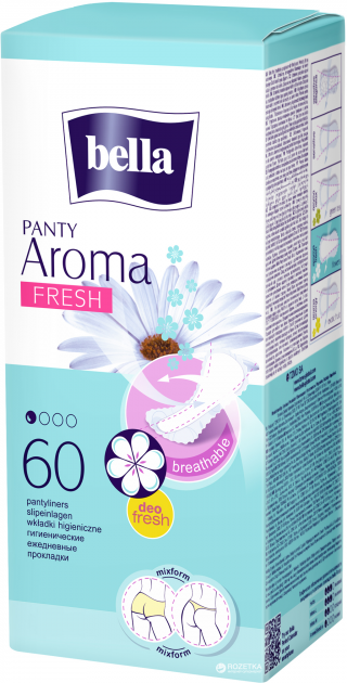 Щоденні гігієнічні прокладки Bella Panty Aroma Fresh 50+10 шт.