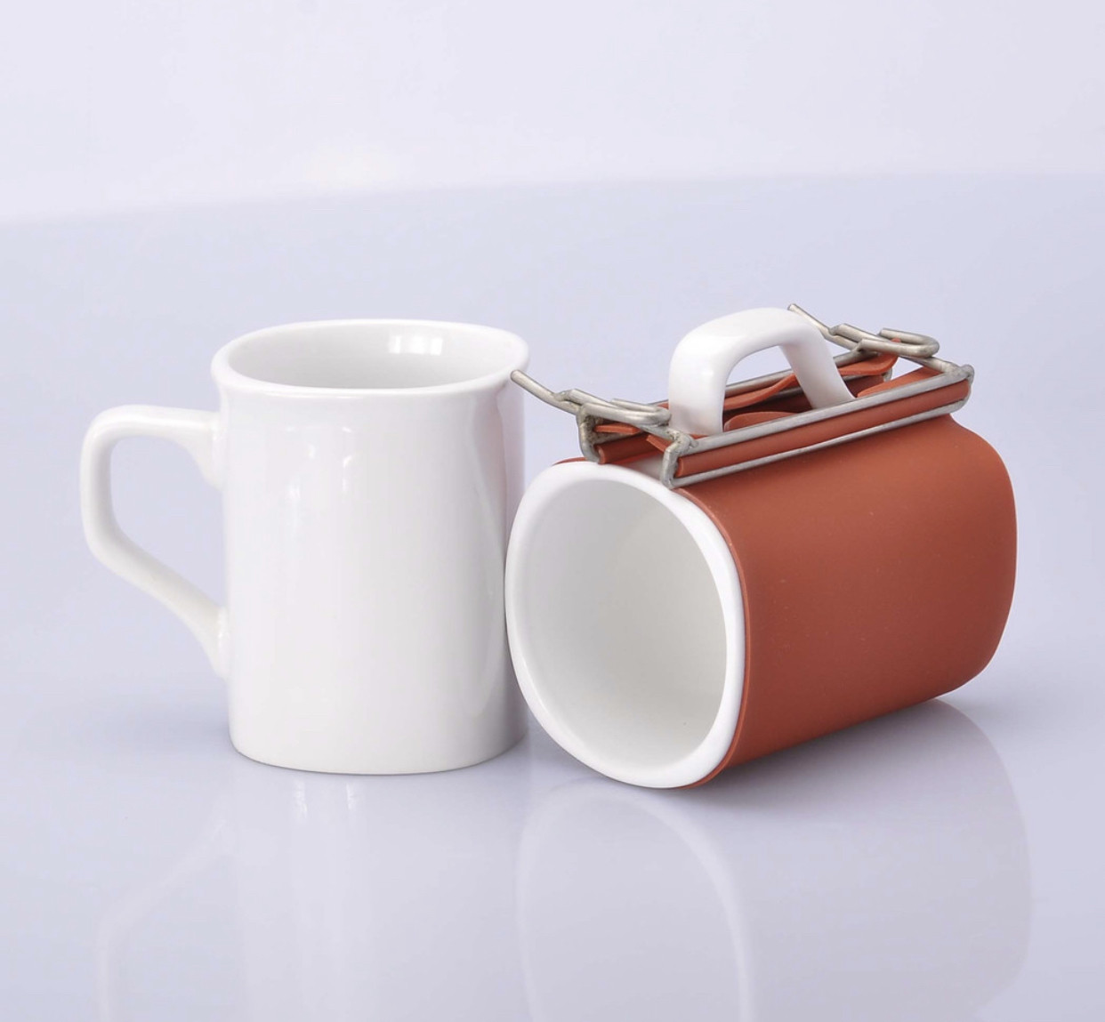Силіконовий обтиск для чашки "Nescafe" 9,5 oz (червоний)