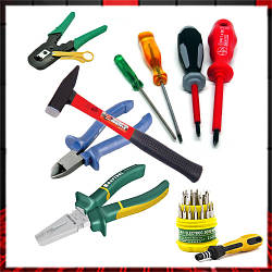 Викрутки, обтискачі, бокорізи