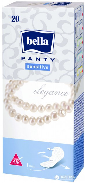 Щоденні гігієнічні прокладки Bella Panty Sensitive Elegance 20 шт.