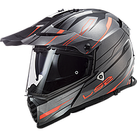 Шлем LS2 MX436 PIONEER EVO KNIGHT TITANIUM ORANGE MX436KNIGHTTITANIUMORANGE Шлем LS2 MX436 PIONEER EVO KNIGHT TITANIUM ORANGE