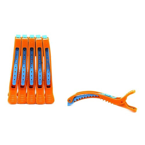 Затискачі для волосся (крокодил), 5 шт., фото 1