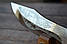 Ніж мисливський Корсар, ручної роботи, з шкіряним чохлом в комплекті, фото 3