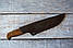 Ніж мисливський Корсар, ручної роботи, з шкіряним чохлом в комплекті, фото 6