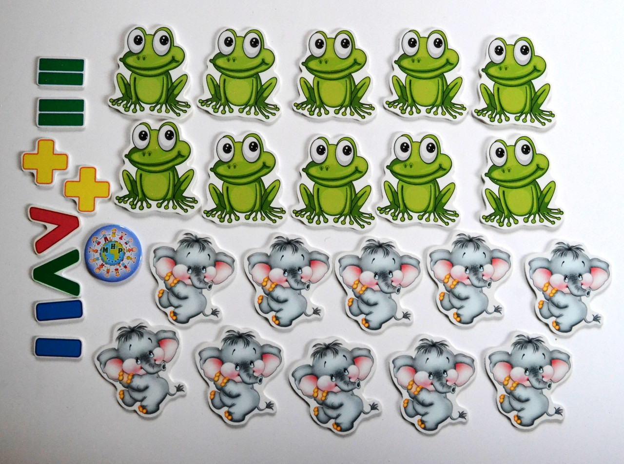 Магнітна математика Жаби та Слоники