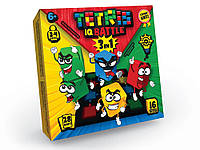 Игра настольная "Tetris IQ battle 3in1" (Рус) Danko Toys