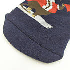 Шкарпетки чоловічі махрові середні новорічні GRAND 25-27р сині 20032548, фото 2