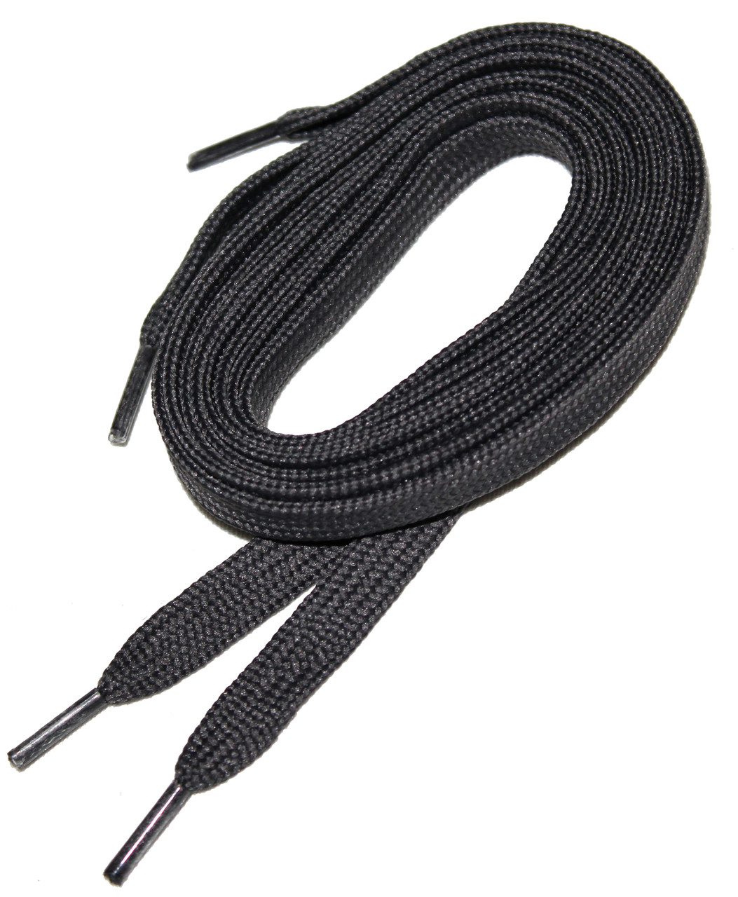 Шнурки для взуття плоскі 120см 36пар/уп Темно-сірий