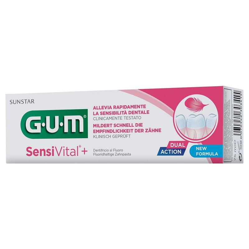 Зубна паста GUM SensiVital для чутливих зубів, 75мл.