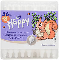 Палички гігієнічні Bella Baby Happy для дітей 64 шт.