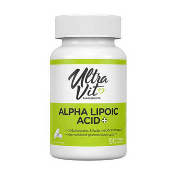 Альфа-ліпоєва кислота VP Lab Alpha Lipoic Acid + 90 капсул вег