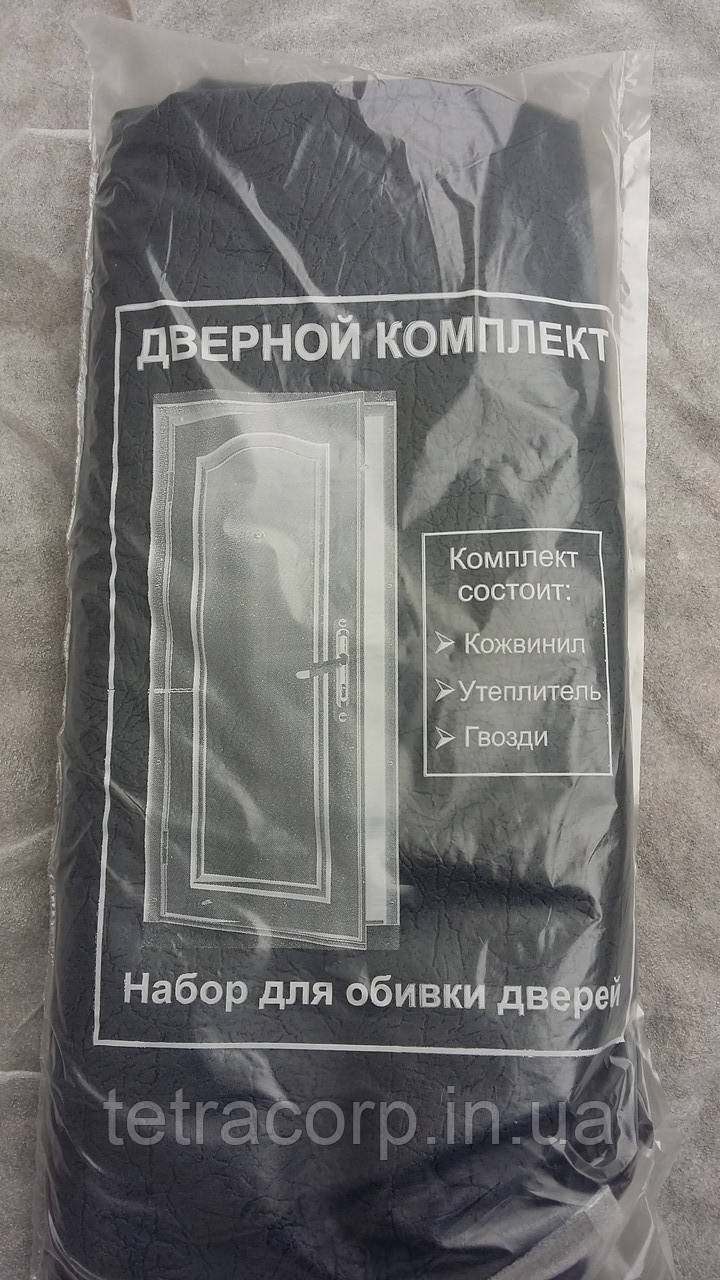 Комплект для оббивки дверей (тиснений) дверна оббивка сірий колір