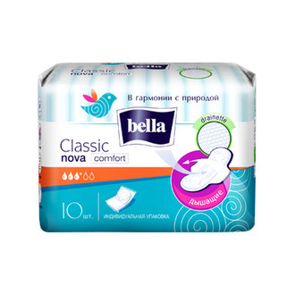 Гігієнічні прокладки Bella Classic Nova Komfort 10 шт.
