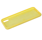 Чохол Silicone Case Full для iPhone XS Max Yellow, фото 4