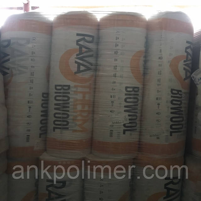 СТЕКЛОВАТА BIOWOOL RAVABER (50 мм, 18 м2), УТЕПЛАК BIOWOOL RAVABER