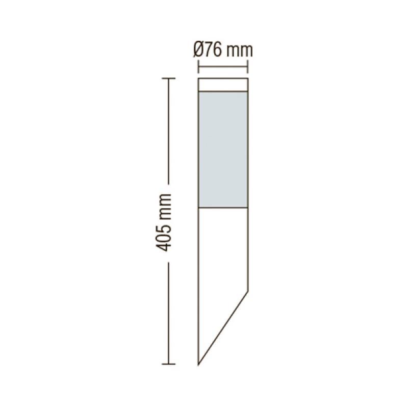 Настенный уличный светильник бра Horoz Electric DEFNE-1 HL230 - фото 9 - id-p494266025