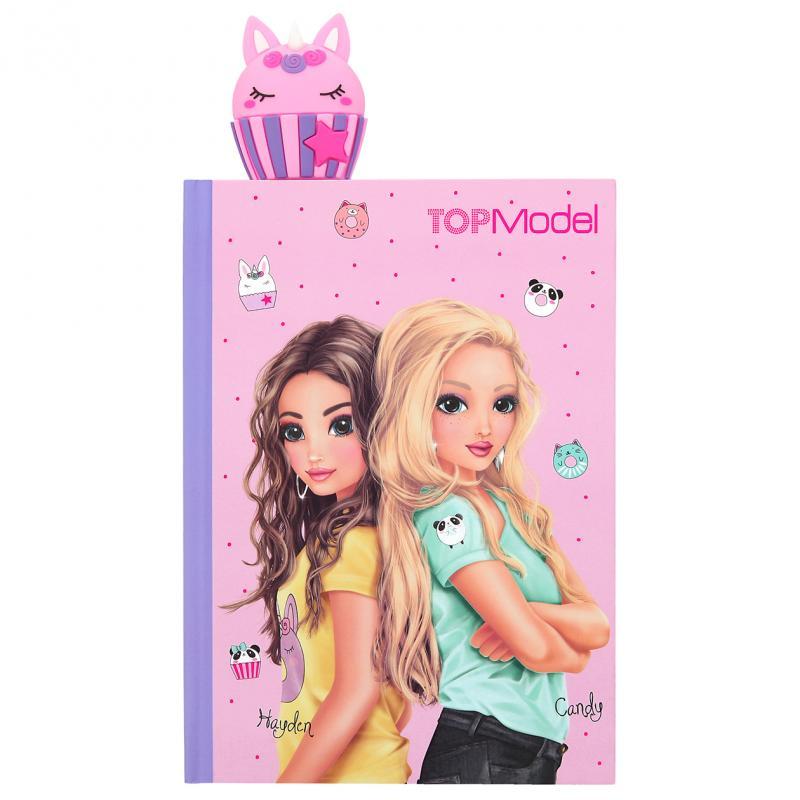 Щоденник для дівчаток TOP Model CANDY CAKE ( Дневник для девочек с закладкойТоп Модель Тортик), фото 1