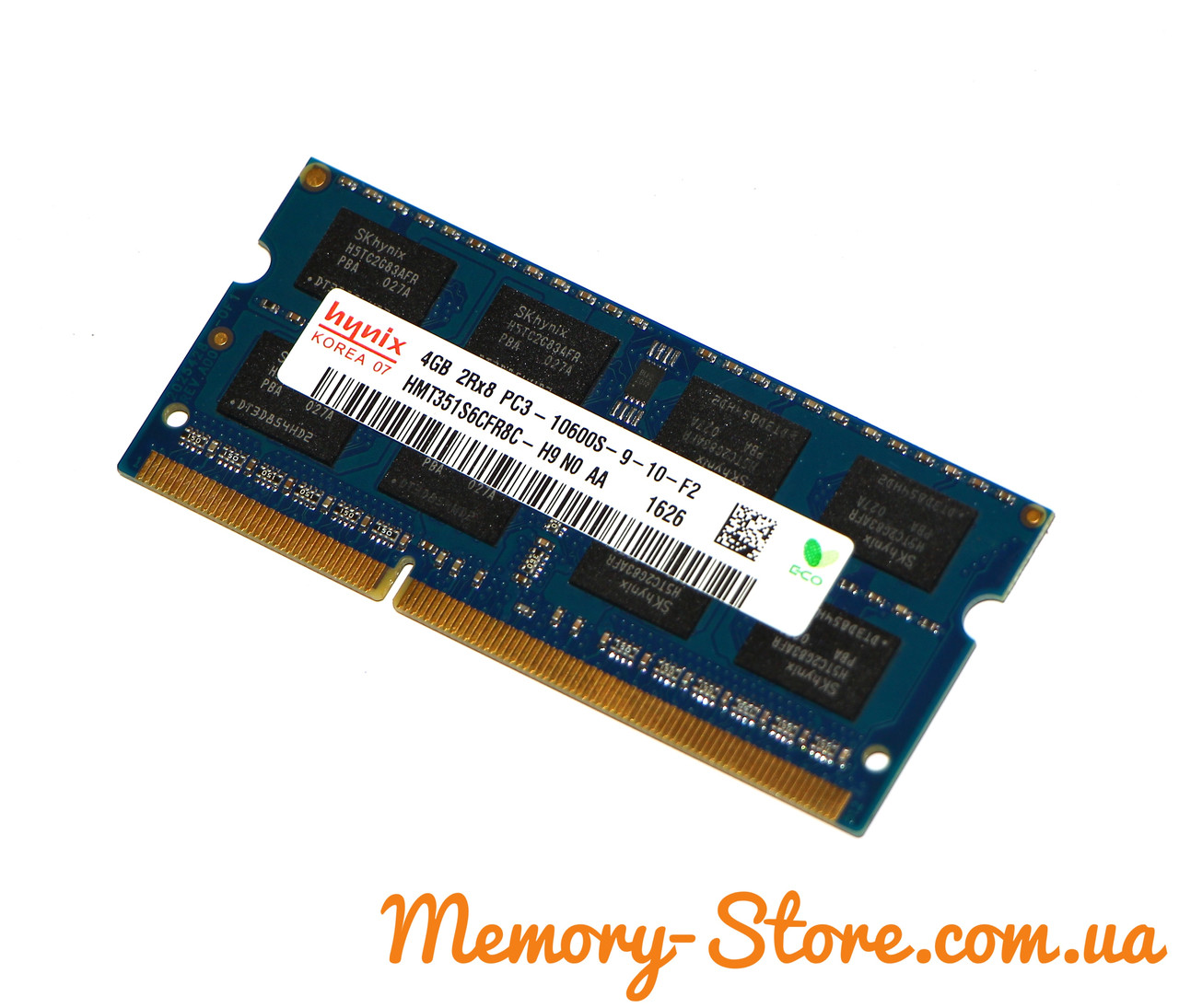 Оперативна пам'ять для ноутбука Hynix DDR3 4GB PC3-10600S 1333MHz 1.5 V SODIMM (нова)