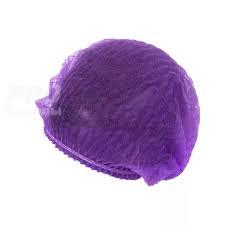 Шапочка одноразова кліп-бере гармошка Panni Mlada (100 шт.) фіолетовий, фото 1