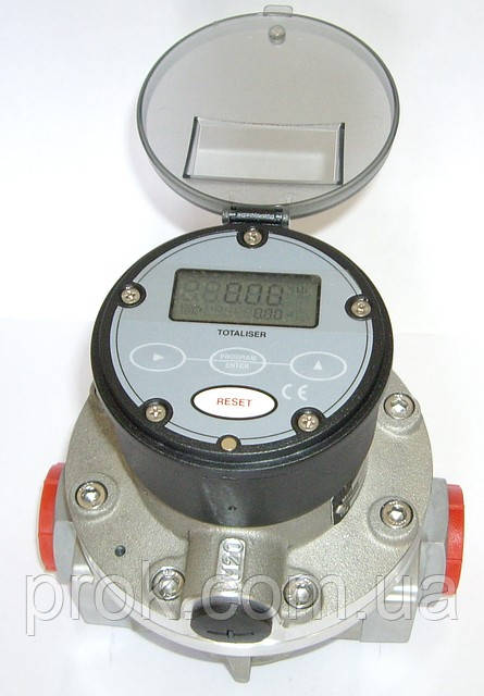 Счетчик, расходомер жидкости ОМ050 (OM050) до 450 л./мин, (овальные шестени, алюминий/нерж.сталь) - фото 9 - id-p1269361639