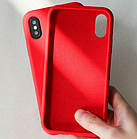 Чохол Silicone Case Full для iPhone XS Max Red, фото 3