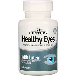 Healthy Eyes with Lutein 21st Century 60 таблеток