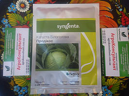 Насіння капусти Продікус / Продікос F1 (Syngenta), 2 500 насінин — пізня (130-135 д), білокачанна, на зберігання