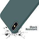 Чохол Silicone Case Full для iPhone XS Max Pine Green, фото 6