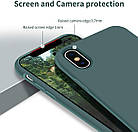 Чохол Silicone Case Full для iPhone XS Max Pine Green, фото 5