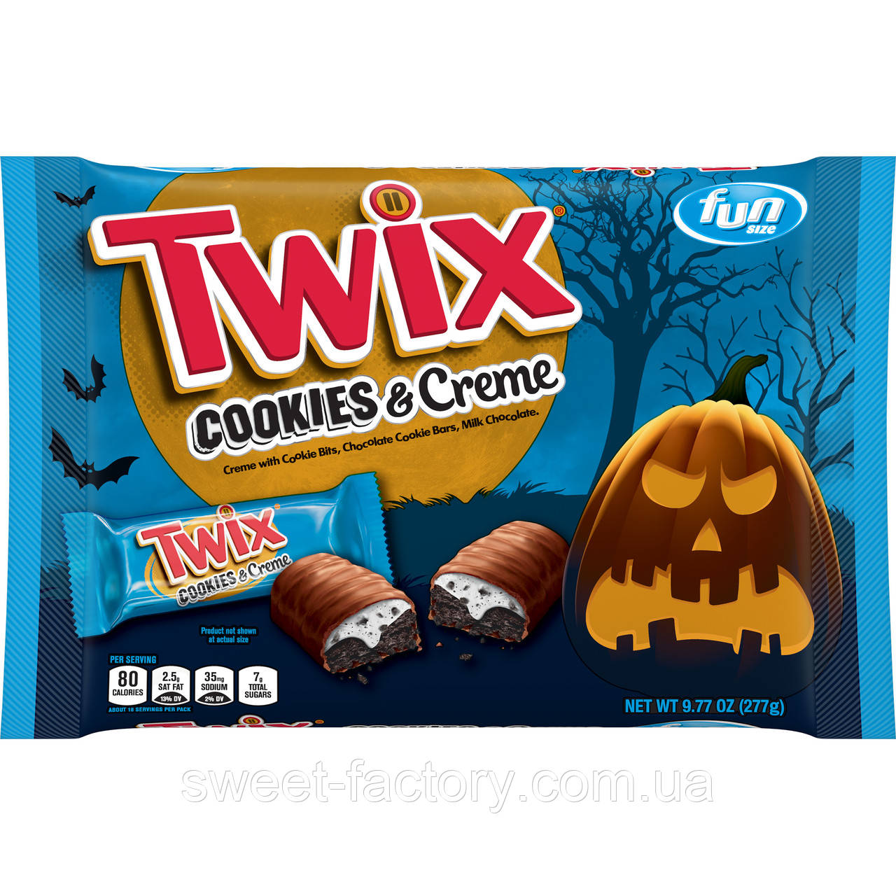 Батончики Twix Cookies Creme Mini 277g
