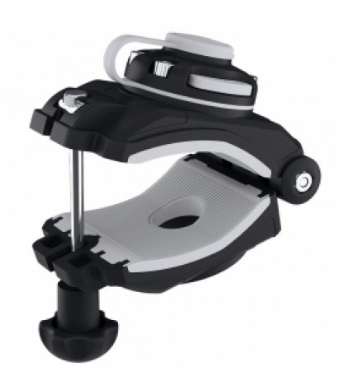 Замок і монтажний майданчик-зажим FASTen FMc-2 з можливістю установки на профільні труби діаметром до 70мм, фото 1