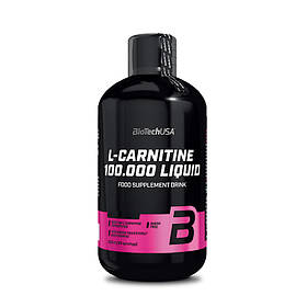Жироспалювач BioTech L-Carnitine 100.000 Liquid, 500 мл - Вишня