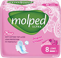 Гігієнічні прокладки Molped Ultra Long 8 шт.