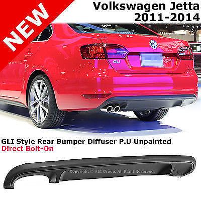 Дифузор VW Jetta 6 тюнінг-стиль GLI (вилоп на один бік)