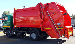 Сміттєвоз з заднім завантаженням КО-427-73 СБМ-304/1 на базі шасі МАЗ, JAC, DAEWOO, DAYUN, ISUZU