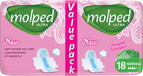 Гігієнічні прокладки Molped Ultra Ultra Normal Eco 18 шт.