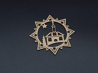 Дерев'яна іграшка для декупажу. 9см