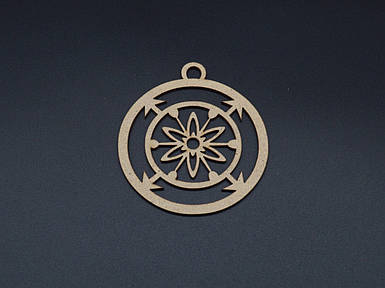 Дерев'яні заготовки для декупажу. 9см