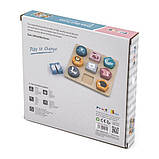 Дерев'яний пазл PolarB Фігури та звірята (44012), фото 3