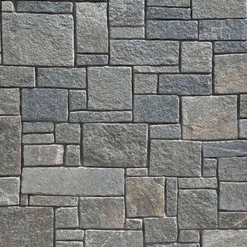 Кварцит Akrolithos Rock Face Flat Grey