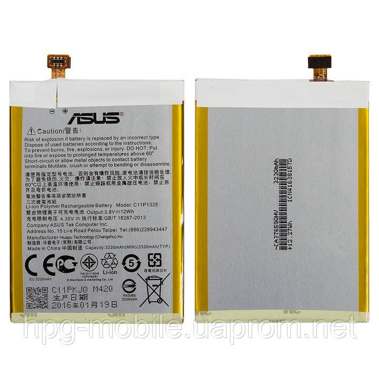 Батарея (АКБ, аккумулятор) C11P1325, C11PKJQ для Asus ZenFone 6 (A600CG) (3300 mAh), оригинал - фото 1 - id-p286132537