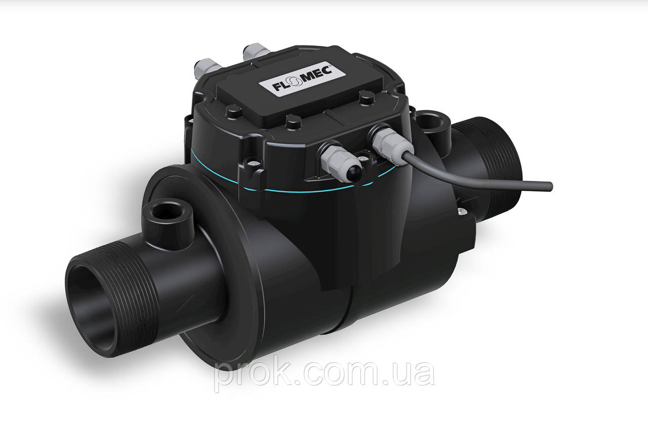 Лічильник витратомір QSE  10NPT (1") до 151 л./мин., Електромагнітний
