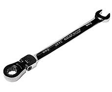 Ключ рожково-накидний шарнірний з тріскачкою JTC 3450 10мм