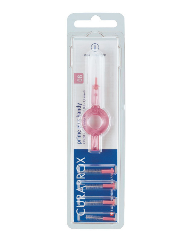 Набір йоржиків міжзубних Curaprox CPS 108 Prime handy plus d 0,8 мм