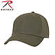 Бейсболка чоловіча SOLID OLIVE DRAB LOW PROFILE CAP колір олива бавовна - твіл ROTCHO USA, фото 5