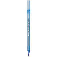 Ручка кулькова BIC Ruund Stic Раунд Стік 1,0 мм синя корпус голубий пластик