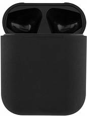 Чорні бездротові навушники Bluetooth AirPods black i12, фото 2