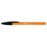 Ручка кулькова BIC Orange Оранж 0,8 мм чорна корпус помаранчевий пластик