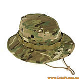 Панама армійська маскувальна воєний ковбойський капелюх для полювання риболовлі страйкбола камуфляж Multicam, фото 9